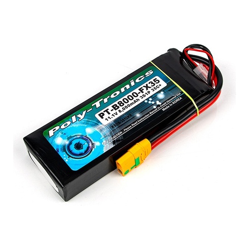 [���ܼ�] PT-B8000-FX35_3 PT-B8000-FX35 (11.1V, 3S1P, 35C /JST-XT/XT90S) ��Ƭ ������ ���͸� - FX Series