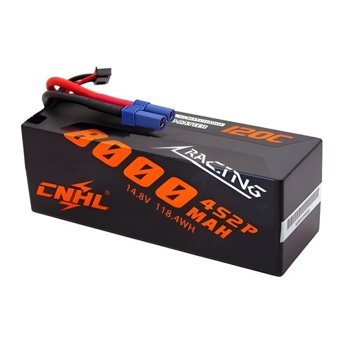 [���ܼ�] HC8001204XT60 [CNHL] Racing 14.8V 4S 8000mAh 120C LIPO Battery ��Ƭ ������ ���͸� (XT60 ��)