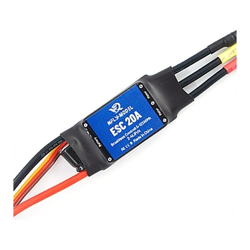 [���ܼ�]  [XFLY] 20A ESC with 2A BEC 2-4S �귯������ ���ӱ�