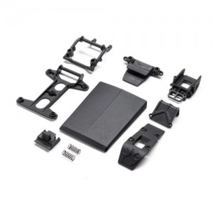 [Axial] AXI-2998 Body Mounts, Clipless: Coyote SCX10 III 