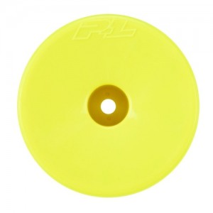 [PROLINE-RACING] 2846-02 1/10 Velocity F/R 2.2 12mm Truck Wheels (4) Yellow: 22X-T & T6.4 