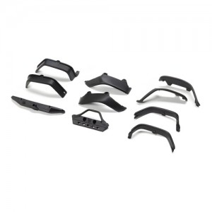 [Axial] AXI-3309 Bumpers, Standard/Comp Fenders: SCX30 JLU 