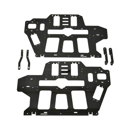 [���ܼ�] BLH5521 Blade Carbon Fiber Main Frame Set (Blade 550X/600X)