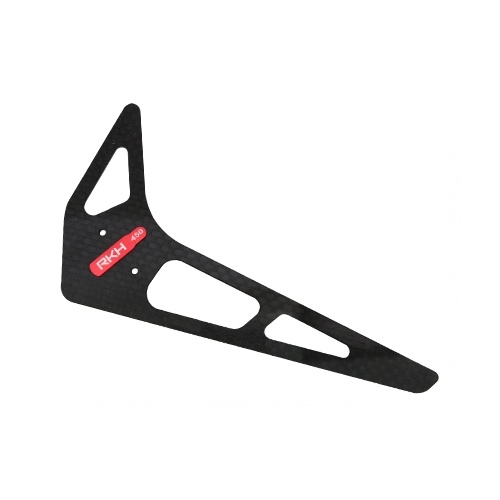 [���ܼ�] 450X856-R CNC Tail Vertical Fin Style 02 Set (Red) - Blade 450 3D/X