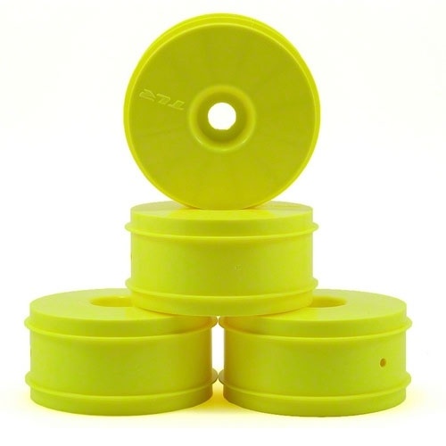 [���ܼ�] TLR44000 1/8 Buggy Dish Wheel, Yellow (4): 8B 3.0