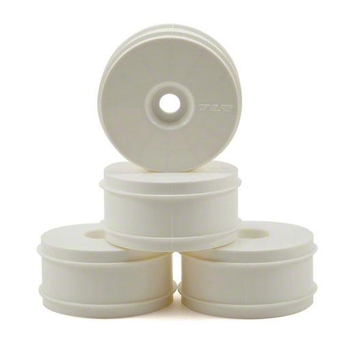 [���ܼ�] TLR44001 1/8 Buggy Dish Wheel, White (4): 8B 3.0