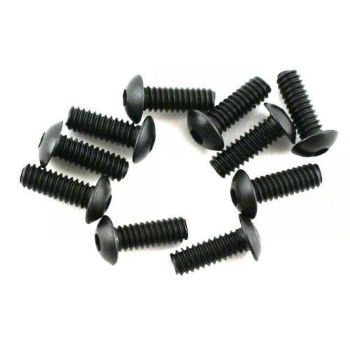 [���ܼ�] LOSA6255 Team Losi 2-56x1/4 Button Head Screws (10)