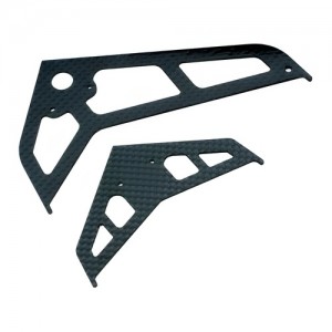 Stab/Fin Set, Carbon Fiber: B450 