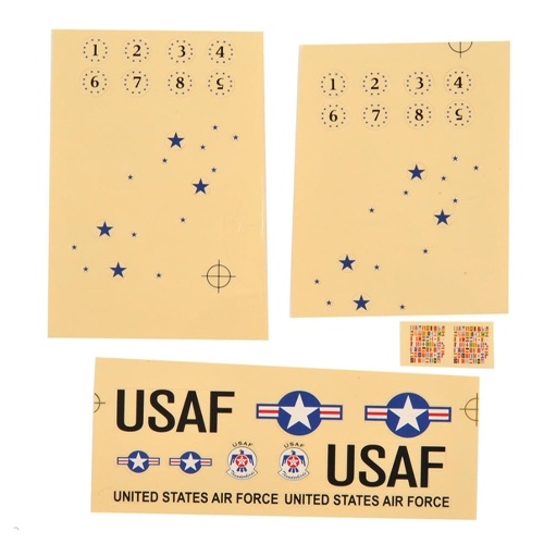 [���ܼ�] EFLU2865 Decal Sheet: UMX F-16