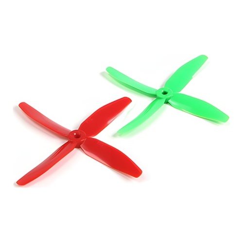 [���ܼ�] DYS-X50404G [DYS] X5040 (5x4) Bull Nose Type 4-Blade Prop for Racing Drone (CW/CCW 2����, ���� ����)