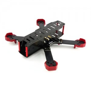 [DALRC] XR215 Carbon Fiber FPV Racing ���̽� ��� Frame Kit Built in PDB OSD Buzzer 12V/5V BEC LED Light