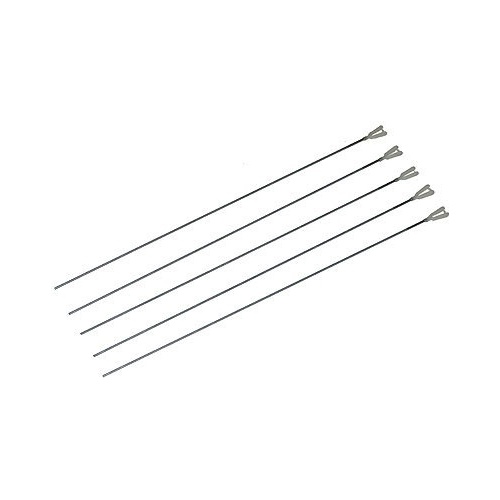 [���ܼ�] DUB184 [DUBRO] Rods with Nylon Kwik-Link, ���� 1.8mm x ���� 12��ġ (5����)