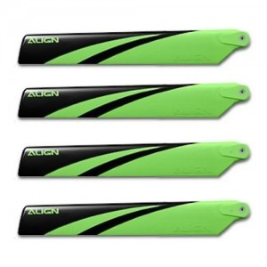 [Align] T-Rex150 120 Main Blades - Green(for Hard 3D) 