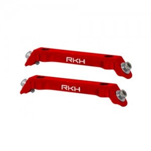 [RAKONHELI] Rakonheli CNC AL Landing Gear Base (2) (Red) (for 130S721)- Blade 130 S �ɼ� 
