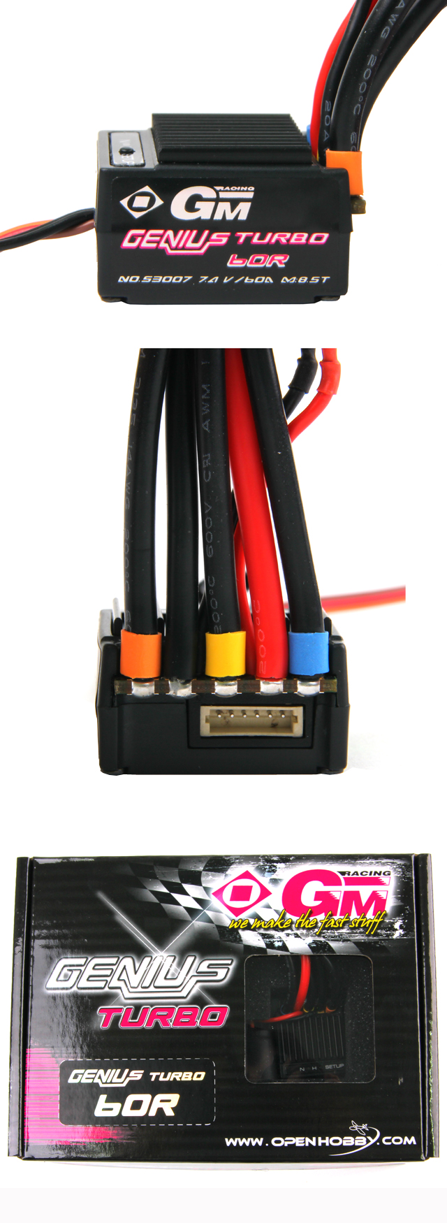 [���ܼ�] S3007 [Graupner] GM GENIUS TURBO 60R 60A �귯������, �귯���� ���ӱ�