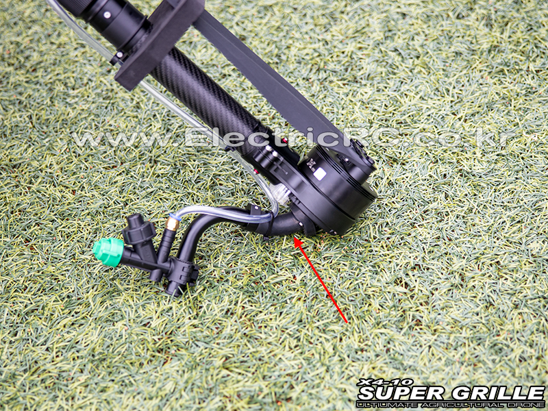 [ܼ] X4-10S-PG-102 [SHR] X4-10S/EDU Super Grille - Anti-Collision Spray Nozzle Mount for Xrotor8
