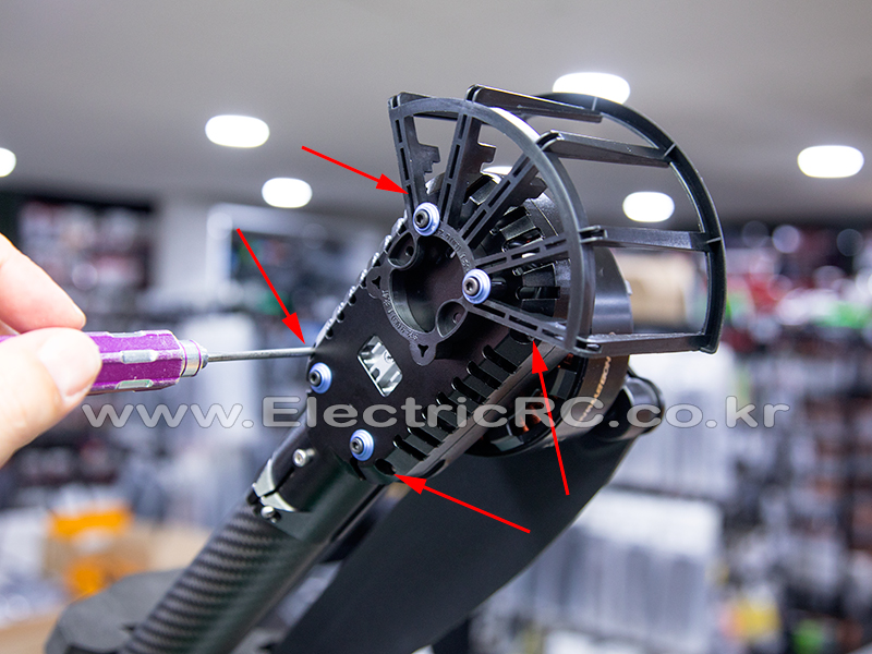 [���ܼ�] HBW-XRT8-MG4 [Hobbywing] X4-10P/EDU Motor Protection Guide for Xrotor8 (4pcs) - ��õ!