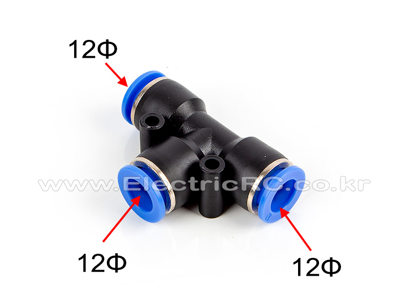 [���ܼ�] WJD-TTT-1212 [WJD] T-Type One Touch Fitting(��12 ->��12)