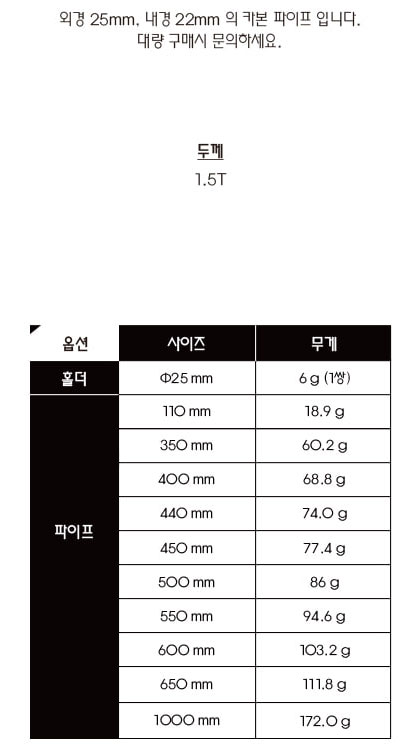[ܼ] P00000IE [ATC]  3K ī  (25x22x1000mm) -  Matt (1)