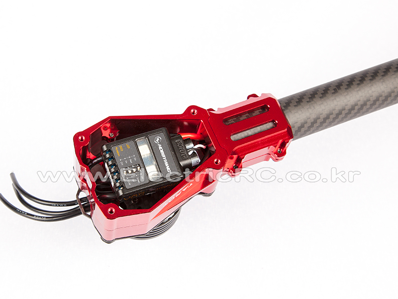 [���ܼ�] TL96033-AT [TR] OCTO Rotor-X(Coaxial) Motor Mount for X8 (RED/��25mm)