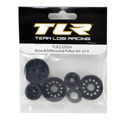 [ܼ] TLR232024 [TLR Racing] Team Losi Racing 22-4 Drive & Differential Pulley Set