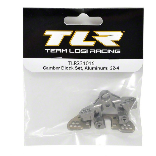 [���ܼ�] TLR231016 [TLR Racing] Team Losi Racing 22-4 Aluminum Camber Block Set