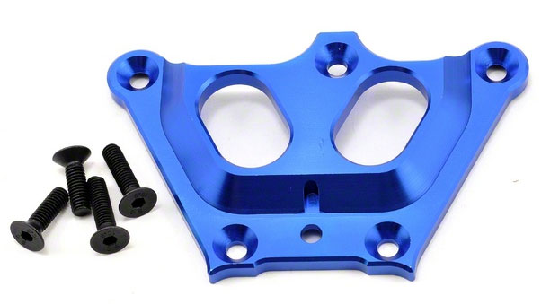 [���ܼ�] LOSB2559 [TEAM LOSI] ��üǰ:TLR351001 Team Losi Aluminum Front Top Chassis Brace (Blue) 5IVE-T,MINI WRC