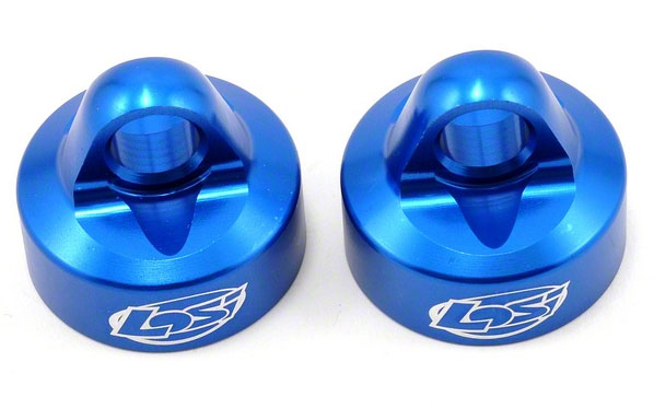 [ܼ] LOSB2858 [TEAM LOSI] Team Losi Shock Cap Set (Blue) (2) 5IVE-T,MINI WRC