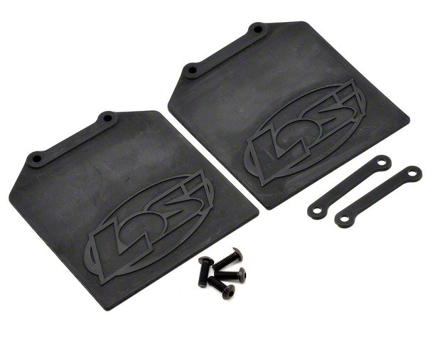 [���ܼ�] LOSB2581 [TEAM LOSI] Team Losi Mud Flap & Retainer Set (2) 5IVE-T