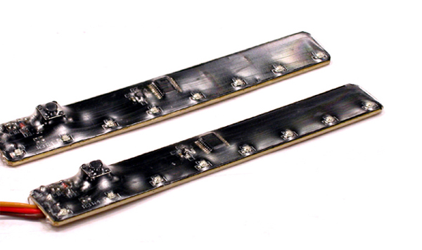 [���ܼ�] C23591GREEN [INTEGY] Under Chassis LED Light (8)x2 Kit w/ Built-in Flash Module C23591GREEN