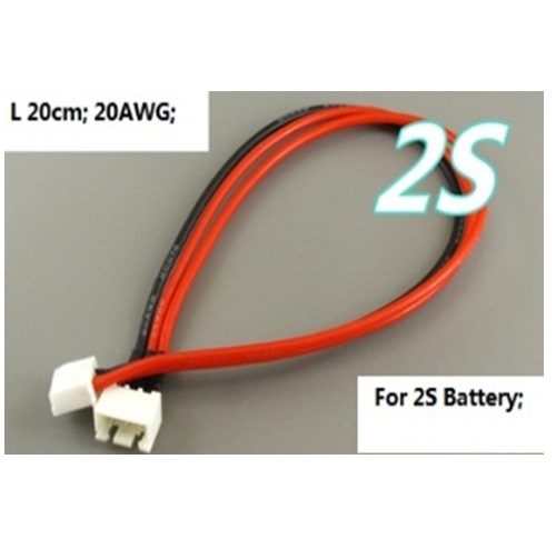 [ܼ] DMB0043 2S Li-Po Battery Balance Charging Extension Wire Cable(˶  Ŀ)