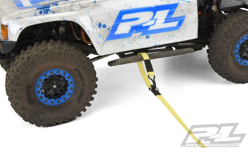 [ܼ] AP6314 [Pro-Line Racing] AP6314-00 Scale Recovery Tow Strap with Duffel Bag for 1:10 Crawlers