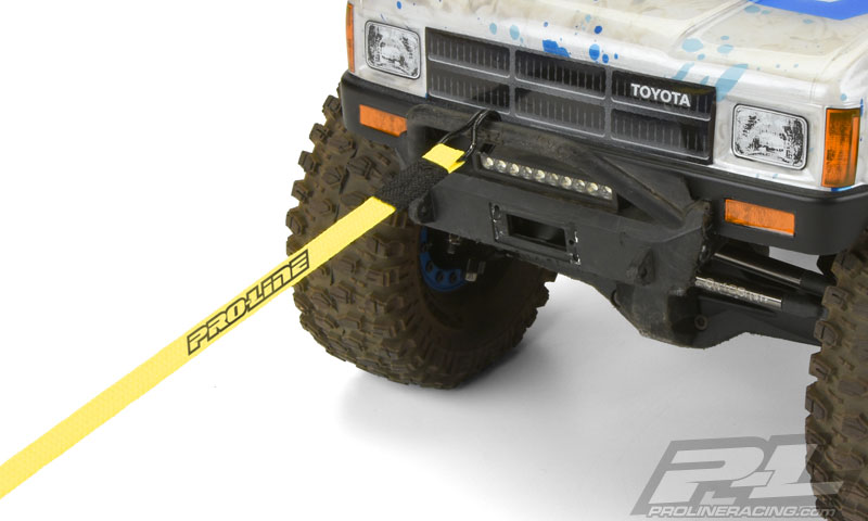 [ܼ] AP6314 [Pro-Line Racing] AP6314-00 Scale Recovery Tow Strap with Duffel Bag for 1:10 Crawlers