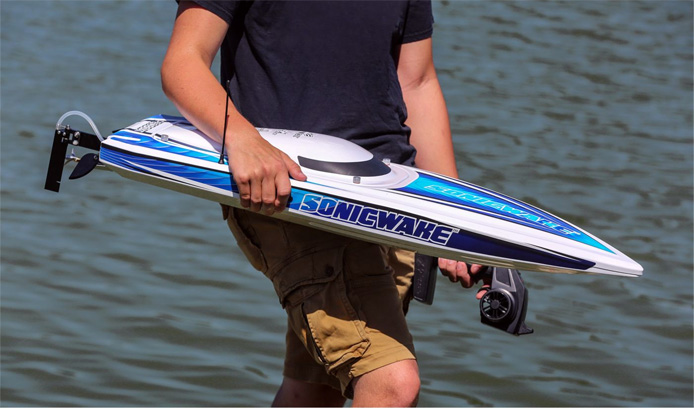 [���ܼ�] PRB08032T1 [PROBOAT] Sonicwake 36 White 80km/h+