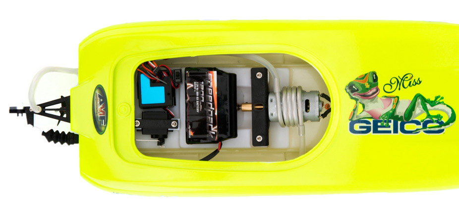 [ܼ] PRB08019 [PROBOAT] Pro Boat Miss Geico 17-inch RTR Brushed Catamaran Boat  