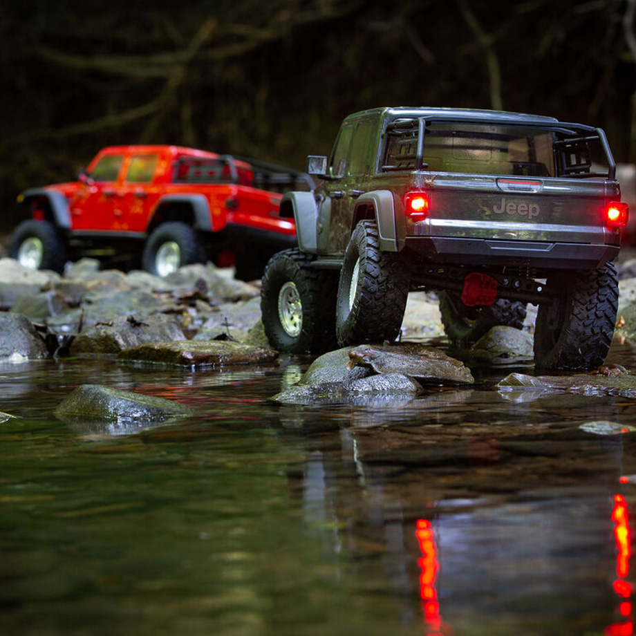 [���ܼ�] AXI03006T2 [AXIAL] 1/10 SCX10III Jeep JT ���� �۷������� ��ũ��﷯ RED - ���͸�, ������ �ʿ�