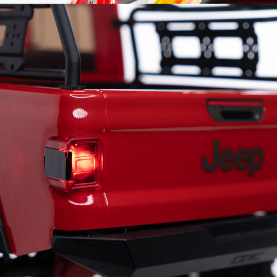 [���ܼ�] AXI03006T2 [AXIAL] 1/10 SCX10III Jeep JT ���� �۷������� ��ũ��﷯ RED - ���͸�, ������ �ʿ�