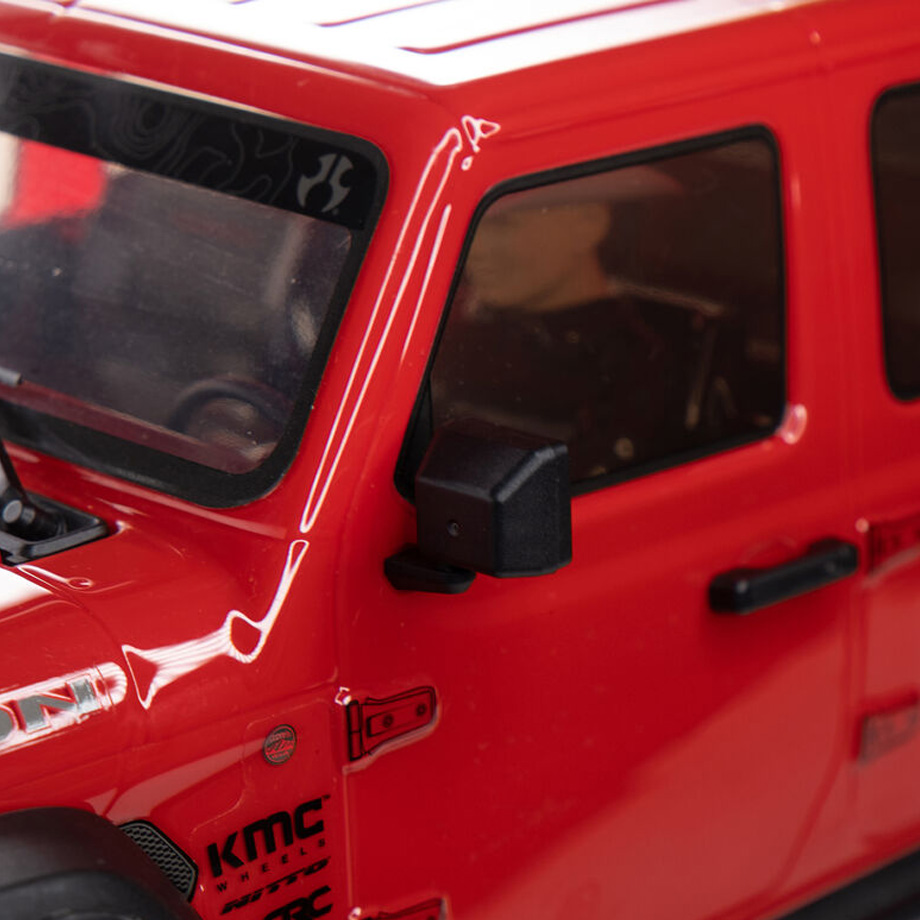 [���ܼ�] AXI03006T2 [AXIAL] 1/10 SCX10III Jeep JT ���� �۷������� ��ũ��﷯ RED - ���͸�, ������ �ʿ�