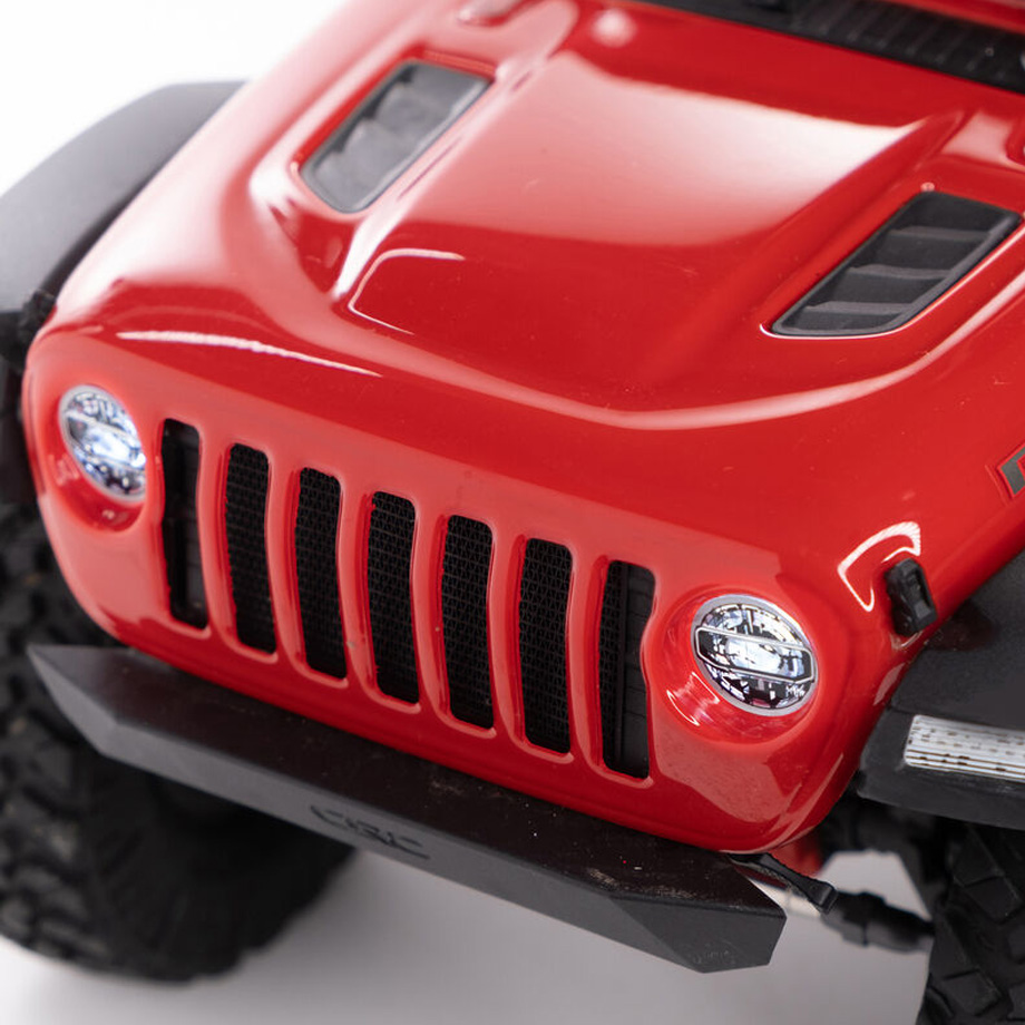 [���ܼ�] AXI03006T2 [AXIAL] 1/10 SCX10III Jeep JT ���� �۷������� ��ũ��﷯ RED - ���͸�, ������ �ʿ�
