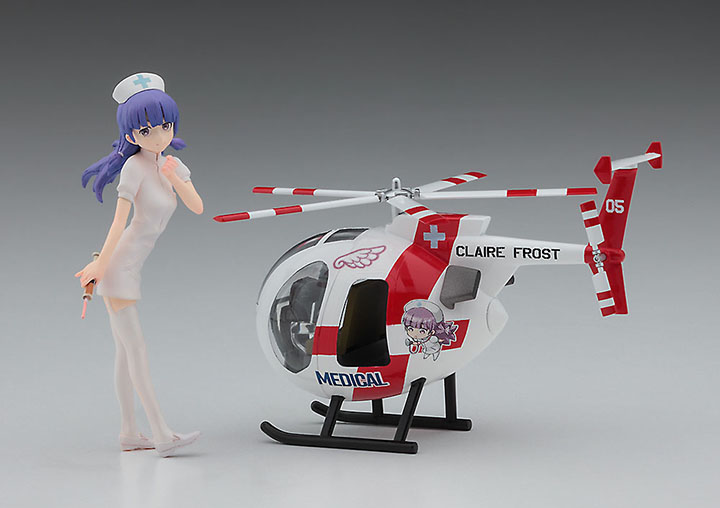 [ܼ] BH52186 [Hasegawa] BH52186 Egg Girls Collection No.05 Claire Frost w/Hughes 500