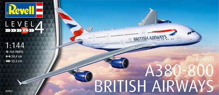 [ܼ] BV3922 [Revell Gmbh] BV3922 1/144 A380-800 British Airways