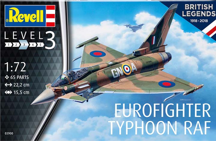 [���ܼ�] BV3900 [Revell Gmbh] BV3900 1/72 British Legends: Eurofighter Typhoon RAF