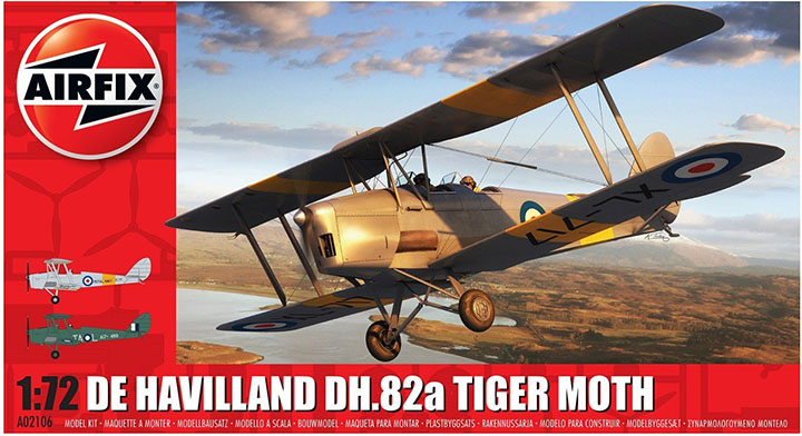 [ܼ] BB02106 [Airfix] BB02106 1/72 De Havilland Tiger Moth