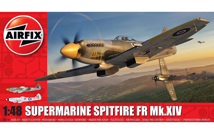 [ܼ] BB05135 [Airfix] BB05135 1/48 Supermarine Spitfire FR MK.XIV