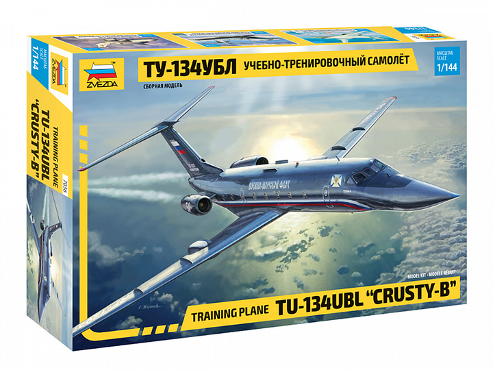 [ܼ] BZ7036 [Zvezda] BZ7036 1/144 TU-134 UBL Crusty-B