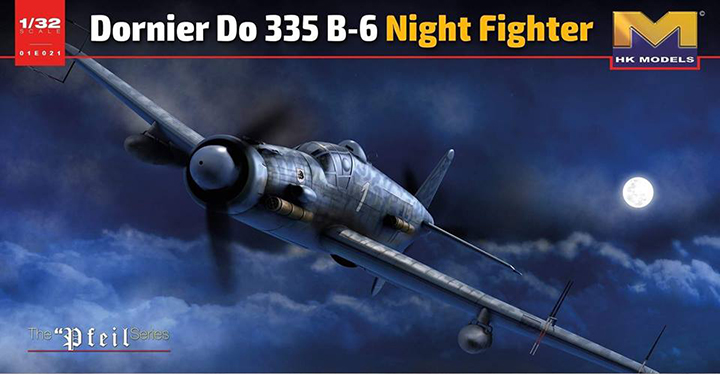 [ܼ] BKE021 [HK Model] BKE021 1/32 Do335 B-6 Night Fighter