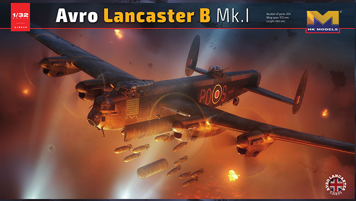 [ܼ] BKE010 [HK Model] BKE010 1/32 Lancaster Mk.1