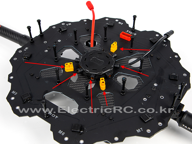 [ܼ] TL8X000-PRO-BCLE [TR] T1000 PRO Folding OctoCopter Frame Basic Combo - LE Edition