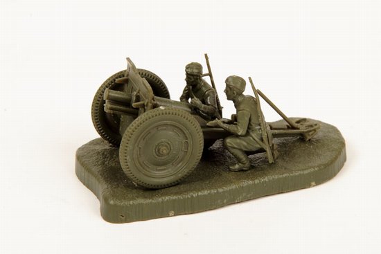 [���ܼ�] BZ6145 [Zvezda] BZ6145 1/72 Soviet 76mm Gun w/Crew~Snap Kit (New Tool- 2012)
