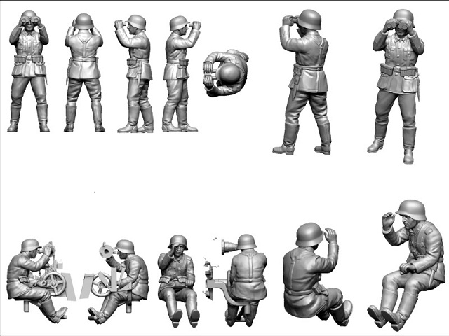 [���ܼ�] BZ6158 [Zvezda] BZ6158 1/72 German Heavy Anti-Aicraft Gun FLAK 36/37(New Tool - 2011)